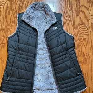 North face womens reversible vest